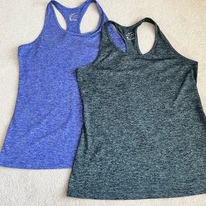 Nike dri/fit tanks (2).